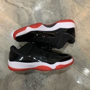 Nike Air Jordan 11 Retro Low Box - Black and Red